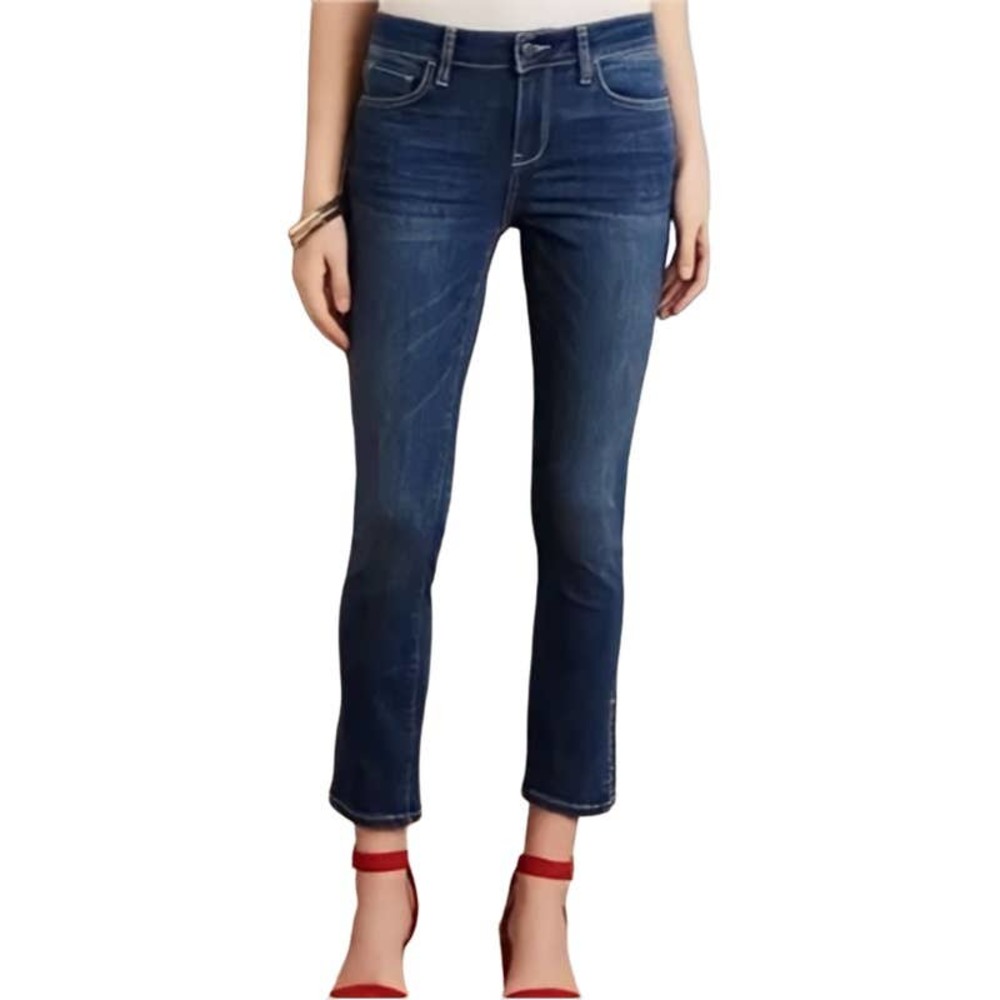 Anthropologie Pilcro STET High Rise Ankle Crop Skinny Jean Size 28